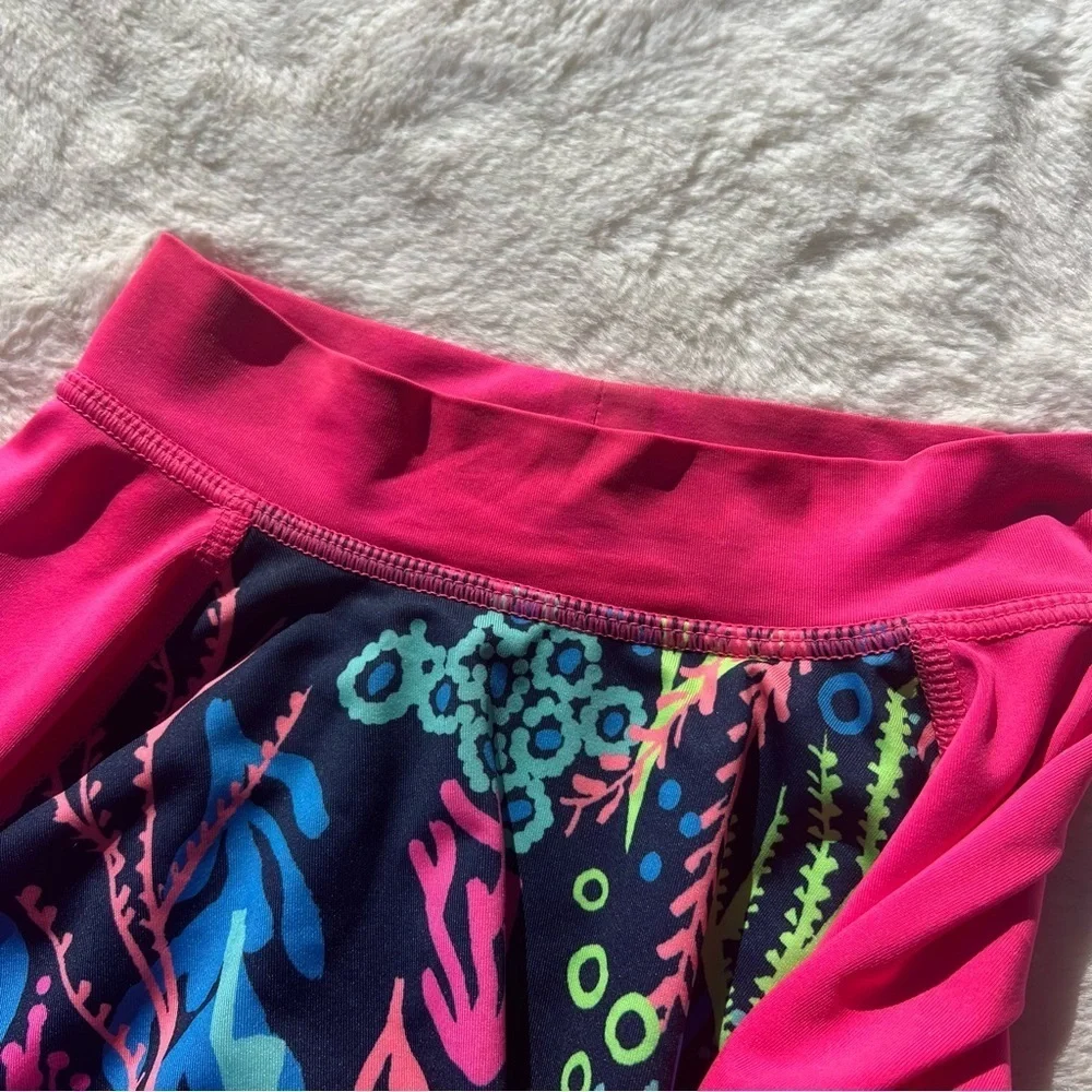 Lands’ End Long Sleeve Rash Gaurd and Swim Bottoms XL